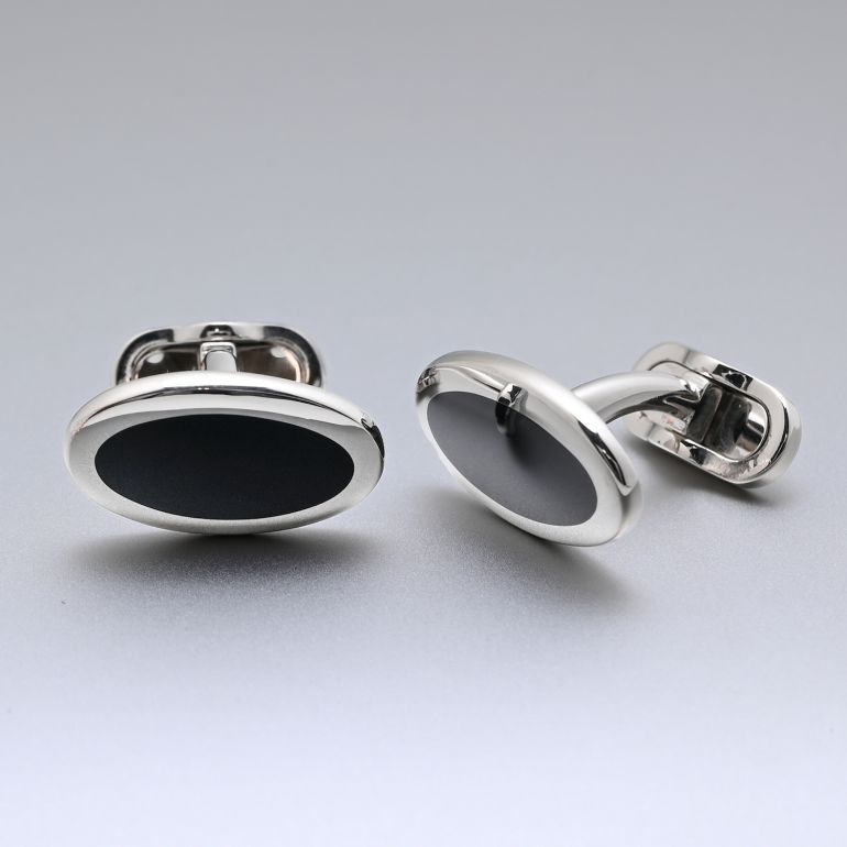 モンアート MONART カフス メンズ カフリンクス カフスボタン オーバル