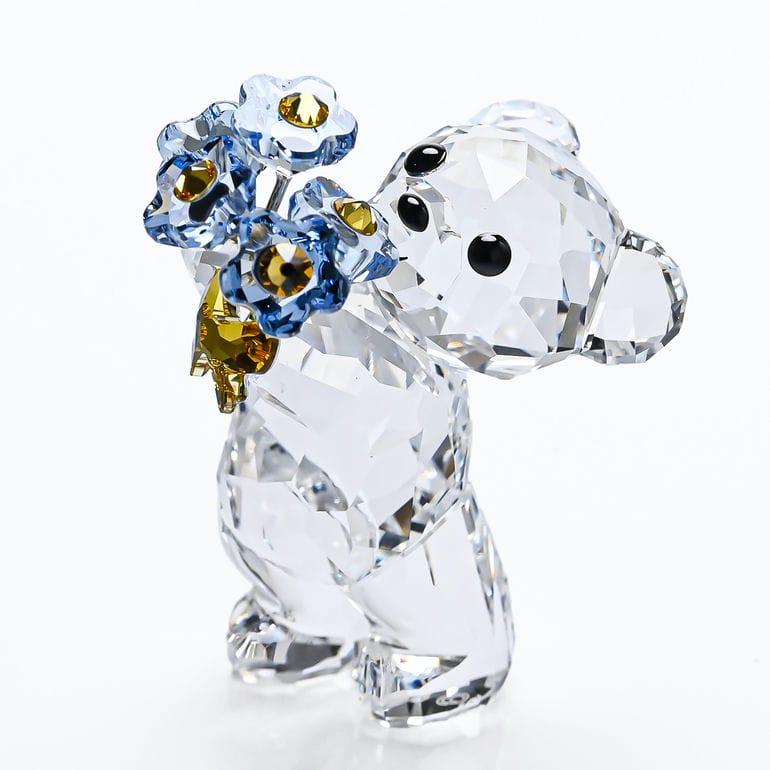 スワロフスキー SWAROVSKI クリスタルフィギュア KRISベア Forget-me