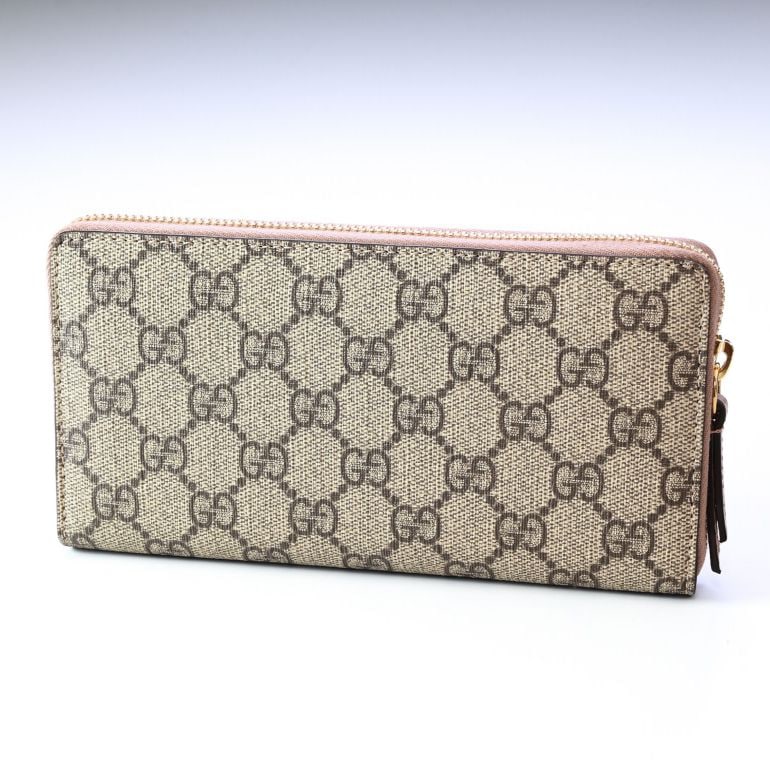 グッチ GUCCI 長財布 ピンクベージュ 【公式通販】