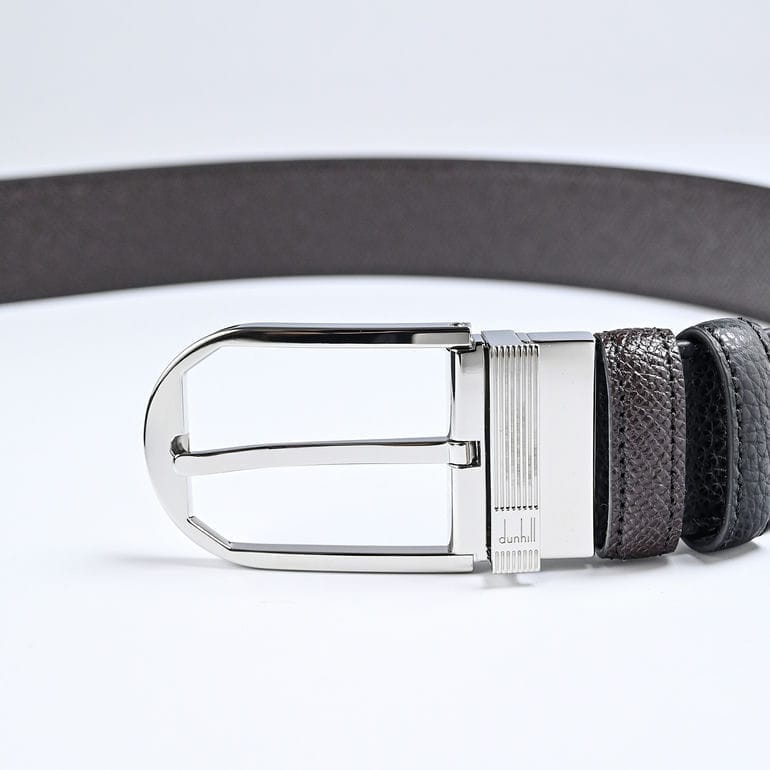 ダンヒル dunhill ベルト 35mm 105サイズ リバーシブル サドルバックル