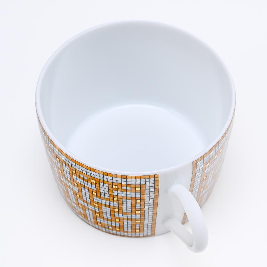 エルメス HERMES モザイク ヴァンキャトル 26016P2 ティーカップ