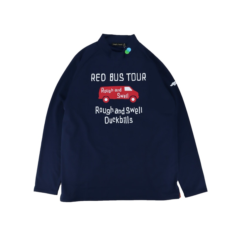 rough&swell ラフアンドスウェル RED BUS TOUR MOCK L.S. モックネック