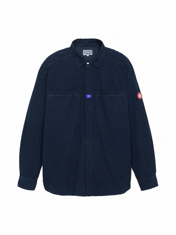 C.E/CAVEMPT】 CORD DESIGN BIG SHIRT NAVY CES19SH01 | CAV-EMPT (C.E