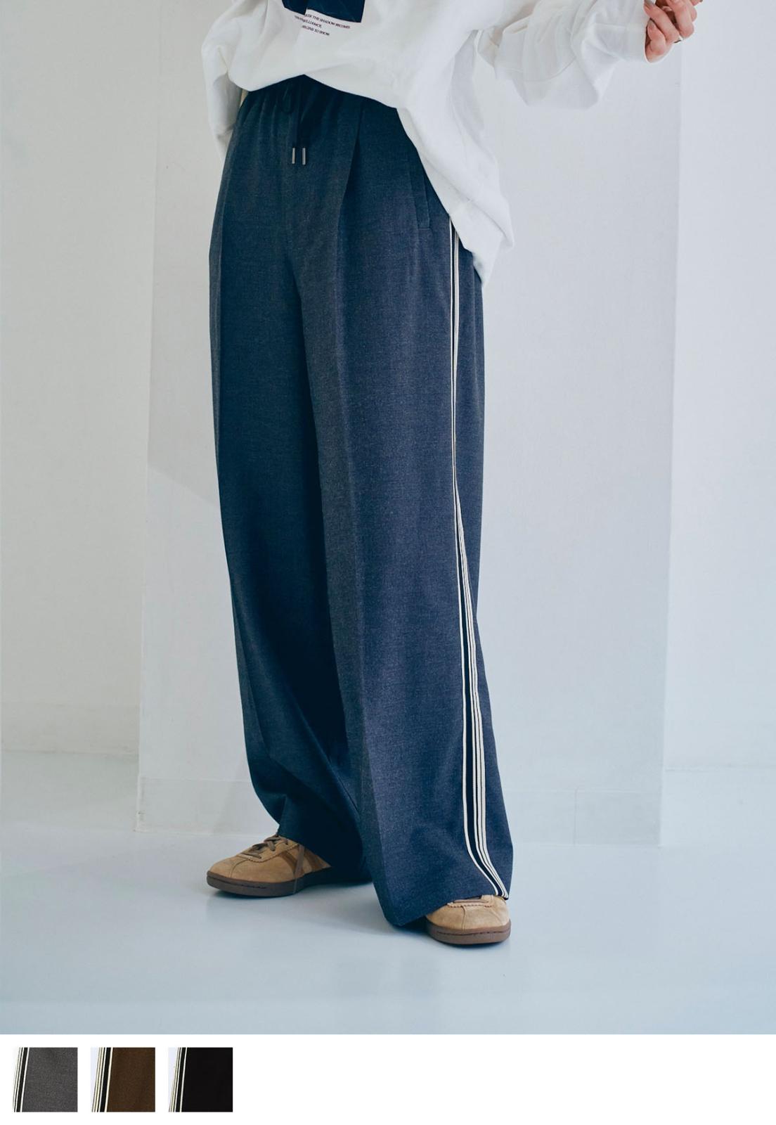 Side Line Pants/サイドラインパンツ | パンツ | ANIECA ONLINE STORE