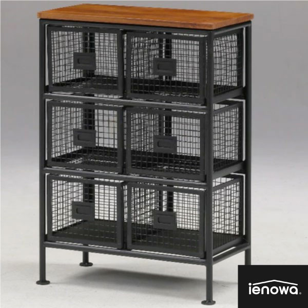 メーカー直送】収納棚《 6杯引出チェスト SFC 》ienowa イエノワ 収納