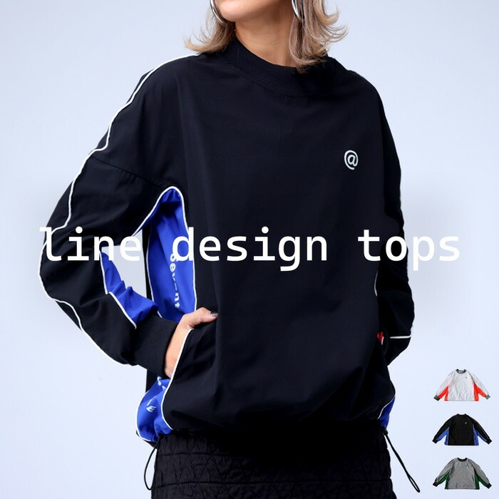 ANTIQUA GOLF×STCH パイピングトップス レディース 送料無料・再販