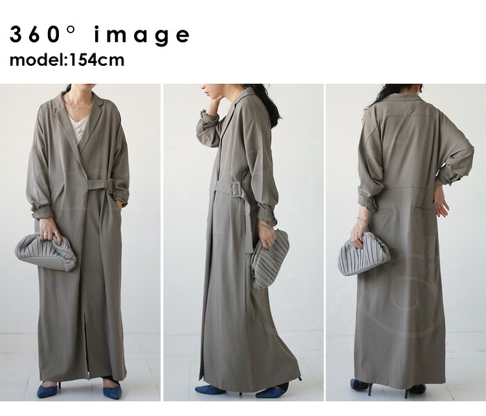 カシュクールワンピ ワンピース レディース 長袖 送料無料・再再販