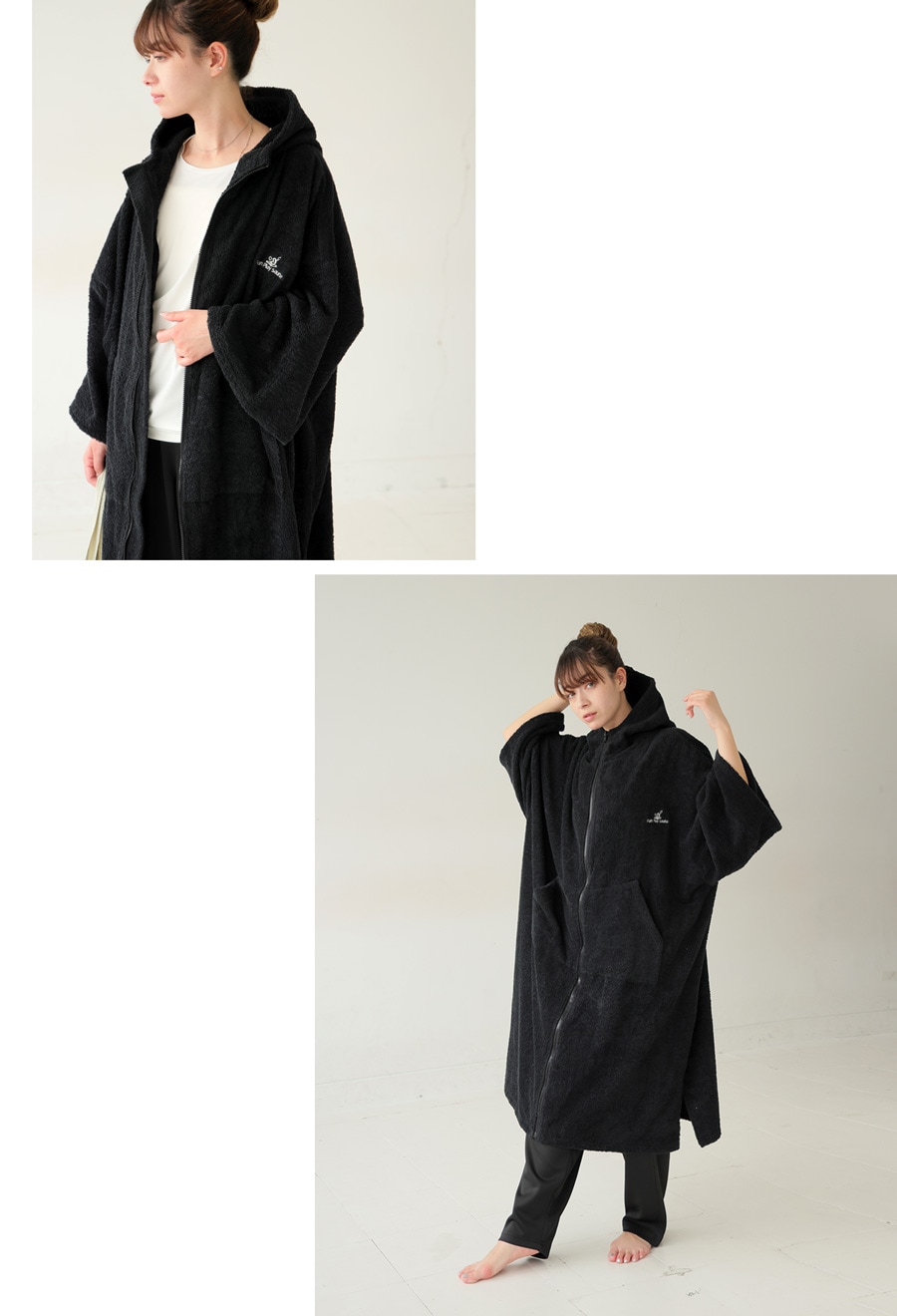 MORABITO PREMIER 高級感 ブラック ゆったり サルエルガウチョ