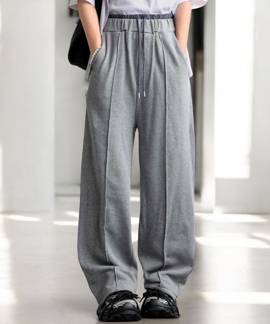 春支度、先行フェア【20％OFF】ワイドスウェットパンツ レディース