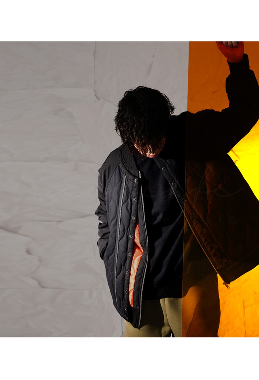 GRANCY ボリュームレイヤードデザインMA-1 Sサイズ GRANCY ボリュー ム