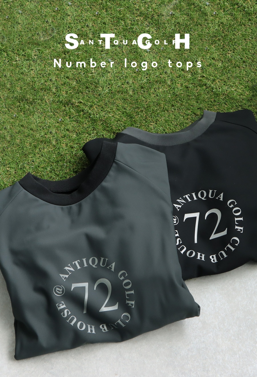 ANTIQUA GOLF×STCH トップス メンズ 送料無料・再入荷 メール便不可