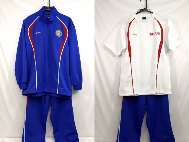 j22 湘南工科大学付属高校 体操服 体操着 シャツ+長袖ジャージ上下