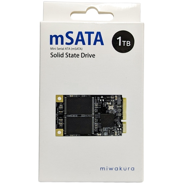 miwakura 美和蔵 MMC-1TM310 mSATA SSD 1TB - アスビック｜東映無線の