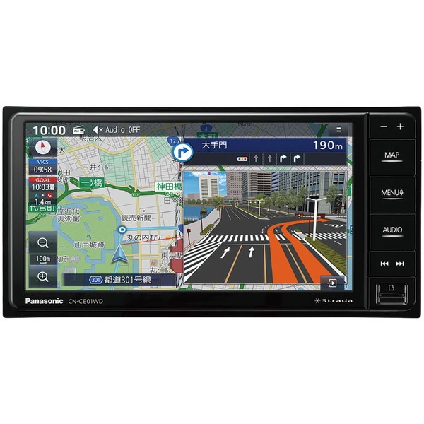 Panasonic ストラーダ CN-S310D 2012年地図 パナソニックストラーダ CN