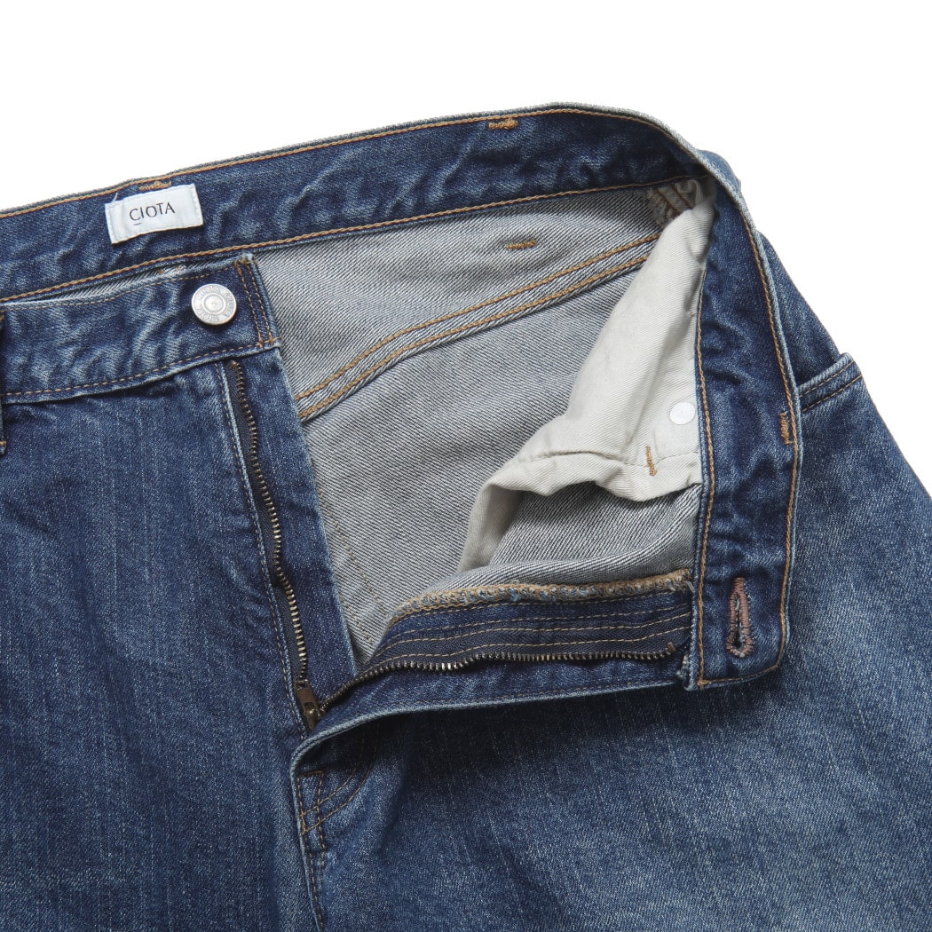 CIOTA シオタ New Baggy 5 Pocket Pants 生機 インディゴ デニム