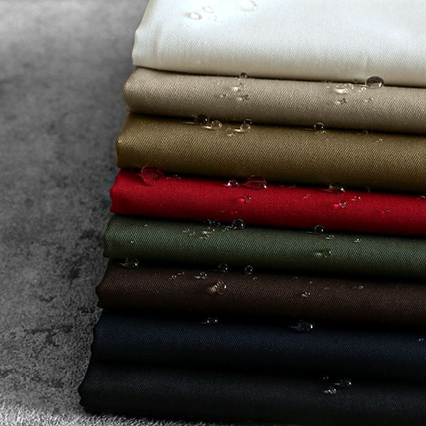 超撥水 綿バーバリー 30番手 【コットン 生地 無地 ツイル レイン