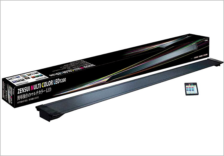 照明器具】 ゼンスイ マルチカラーLED 1200 調光リモコン付き | 器材