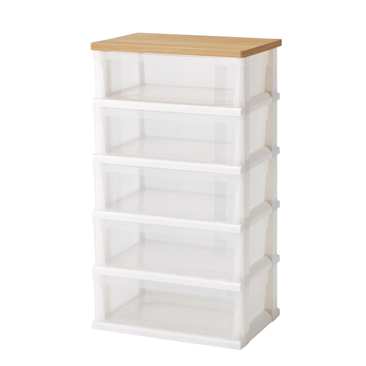 送料無料】天馬 組立式木製天板ストッカー 3段キャスター付 | 収納