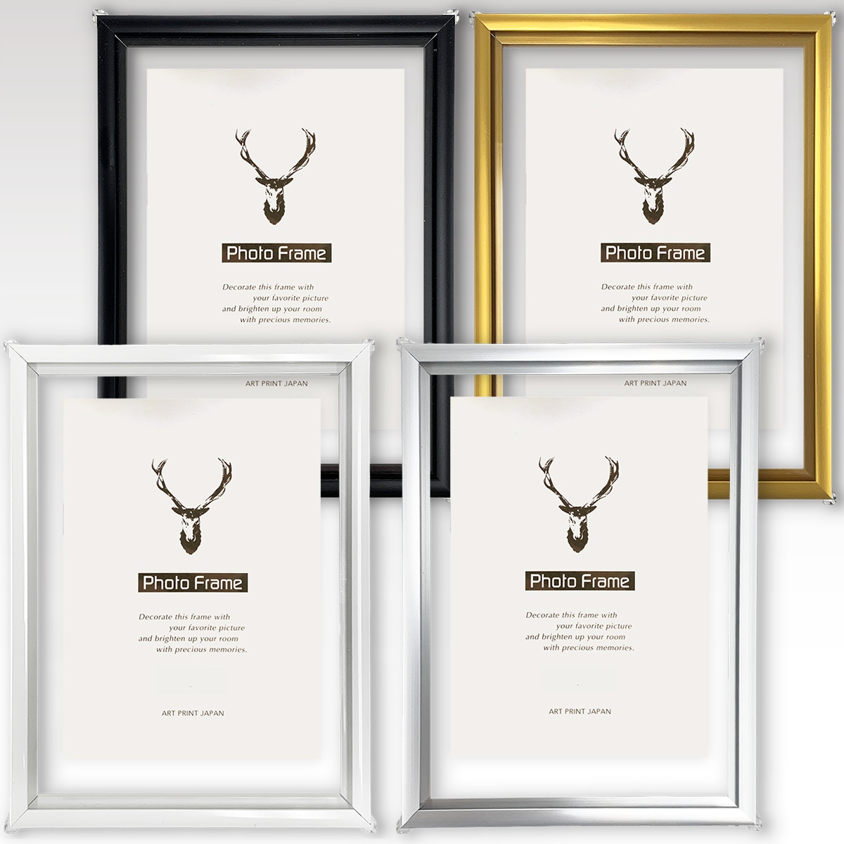 クリアフィットフレーム/サービスL/キャビネ/ハガキ/A4サイズ