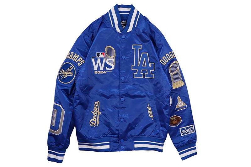 PRO STANDARD LOS ANGELES DODGERS WORLD SERIES 2024 RIB SATIN