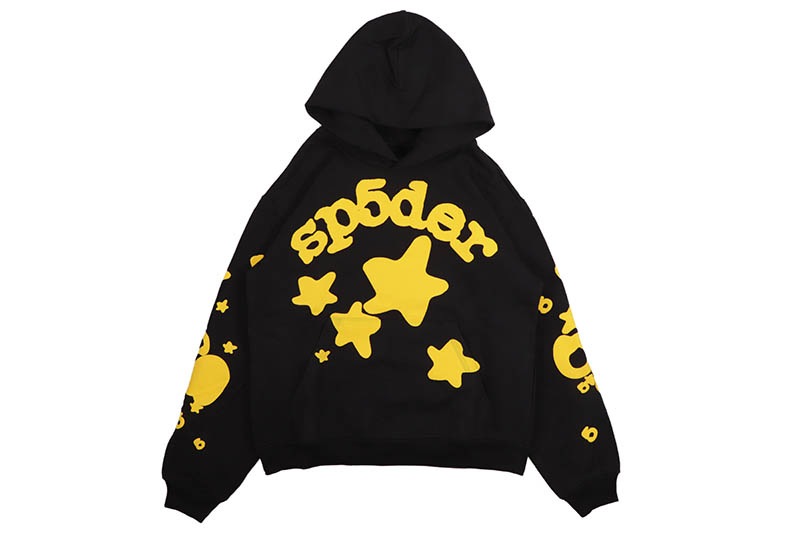 SP5DER BELUGA OUTLINE HOODIE (ONYX YELLOW) | Brand,S-Z,SP5DER