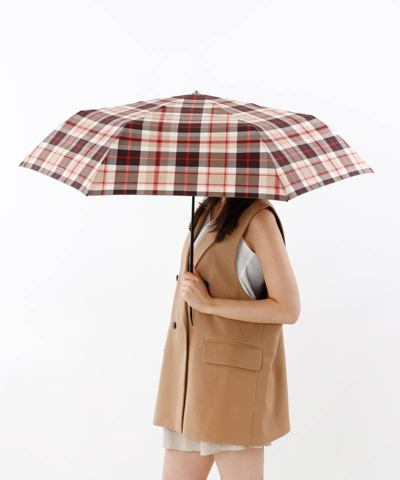 MACKINTOSH LONDON（マッキントッシュ ロンドン）】先染めチェック雨傘