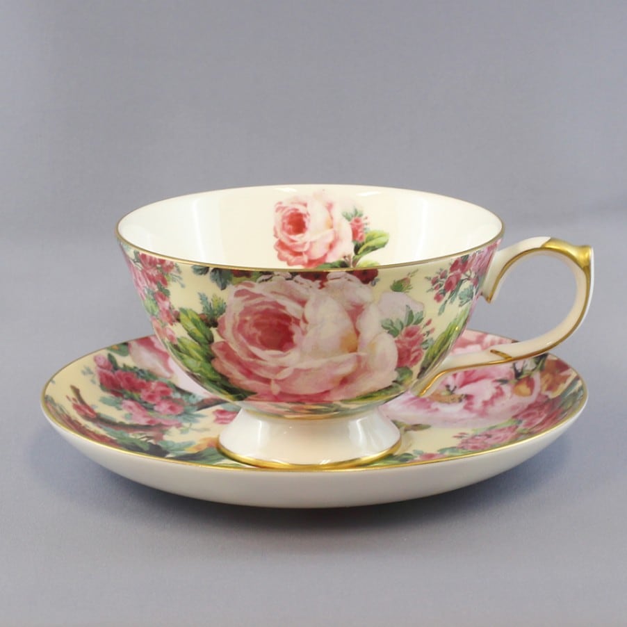 ステッチコール オールドローズ ティーカップ&ソーサー | ステッチ