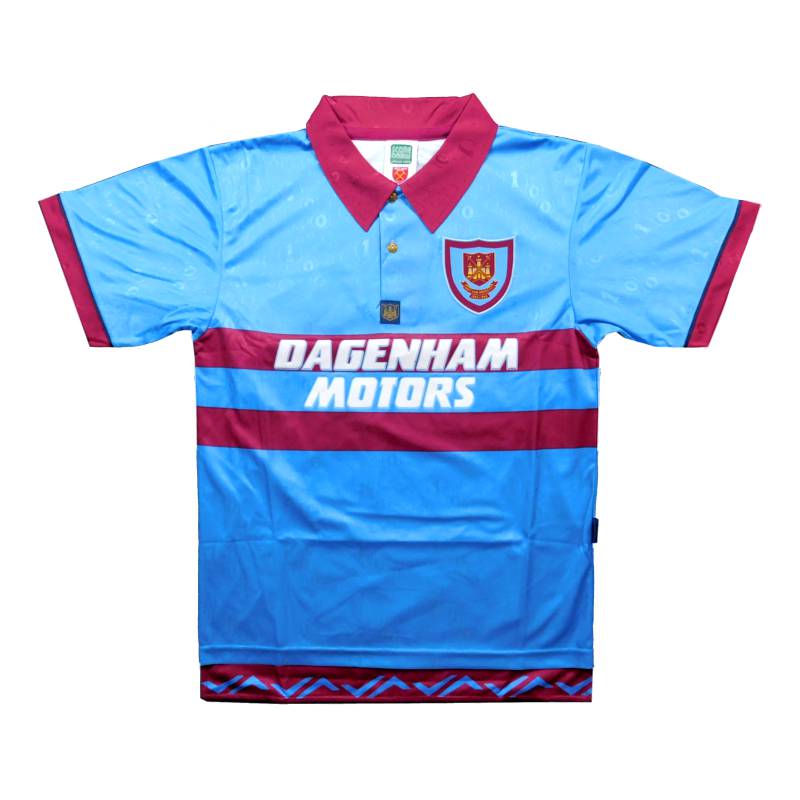 ウェストハム 1995 アウェイ 半袖 ユニフォーム 100周年記念/復刻
