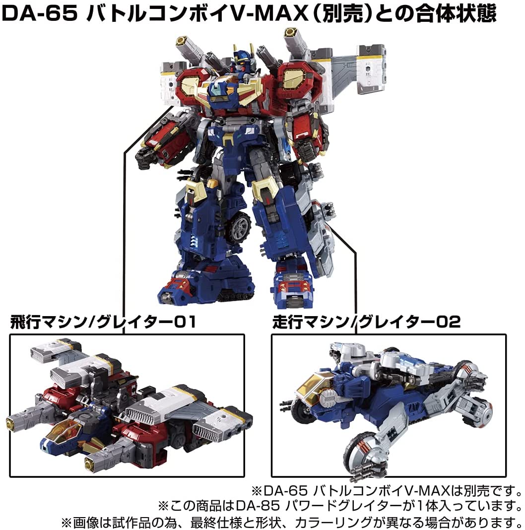 2022年2月26日発売 予約商品】DA-85 パワードグレイター