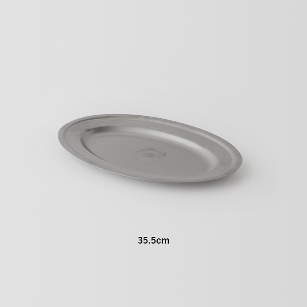 VINTAGE INOX オーバルプレート | B・B・B POTTERS ONLINE STORE