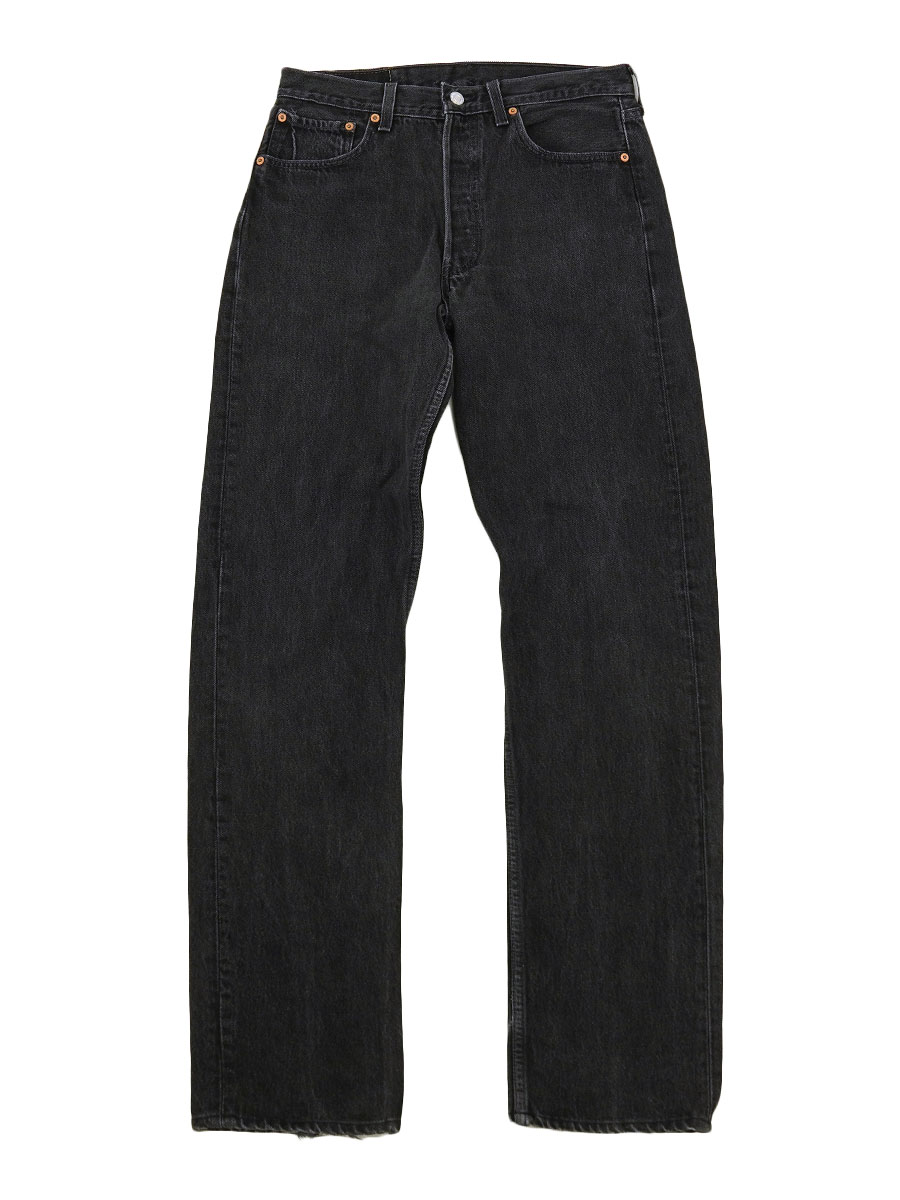 90's Levi's 501 ブラック デニムパンツ 表記(32x36) USA製 Rマーク