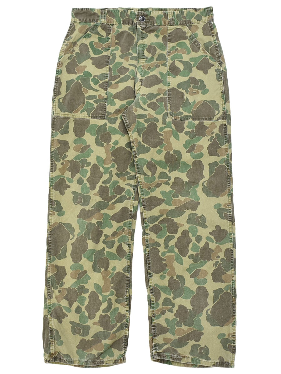 50's～ ダックハンターカモ ベイカーパンツ 13スター 実寸(33x29位