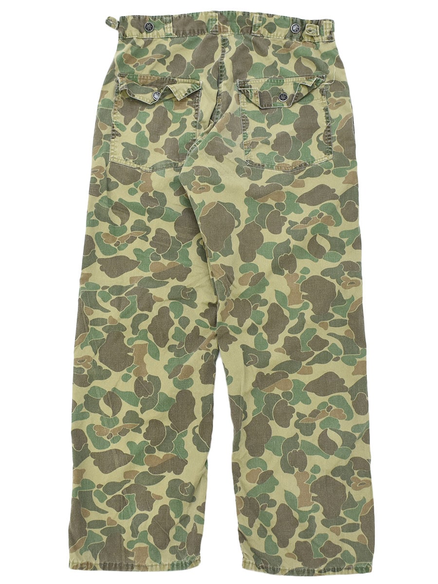 50's～ ダックハンターカモ ベイカーパンツ 13スター 実寸(33x29位