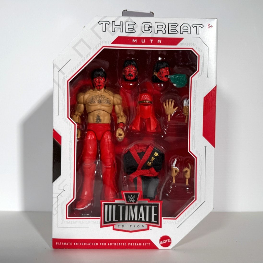 グレートムタ 絶版レアフィギュア 3体セット グレート・ムタ WWE