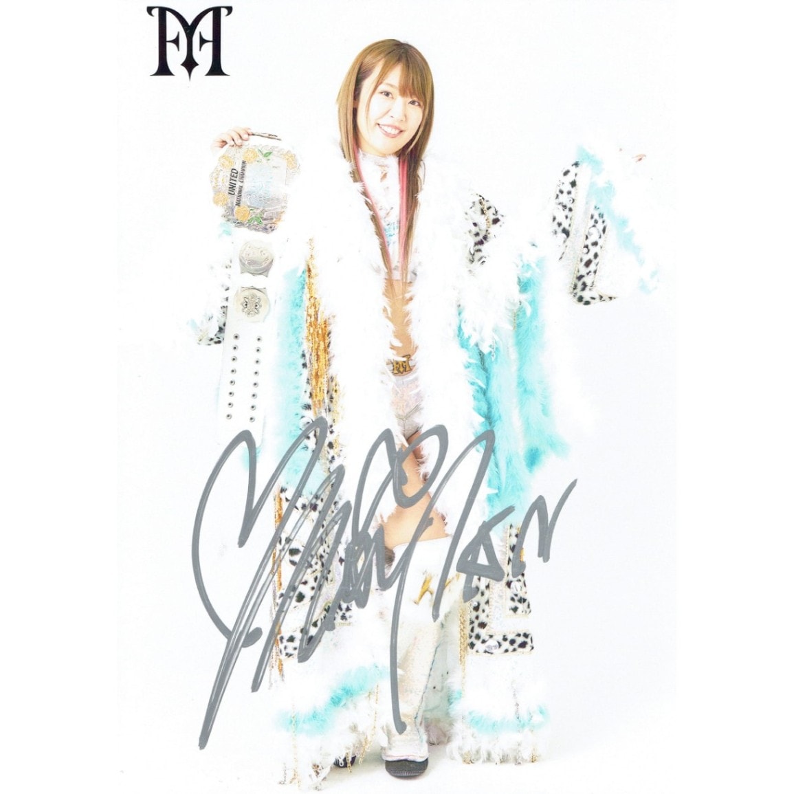 桜井麻衣 #8 マリーゴールド ポートレート 直筆サイン入り