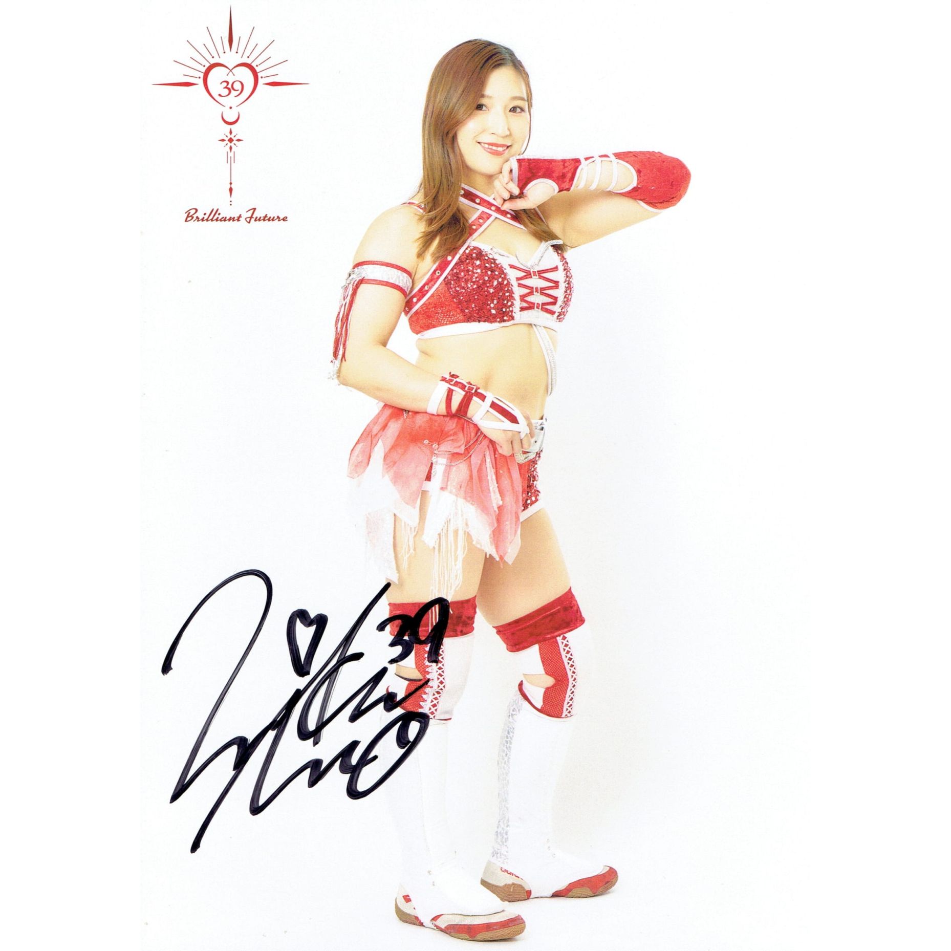 青野未来 #39 マリーゴールド ポートレート 直筆サイン入り