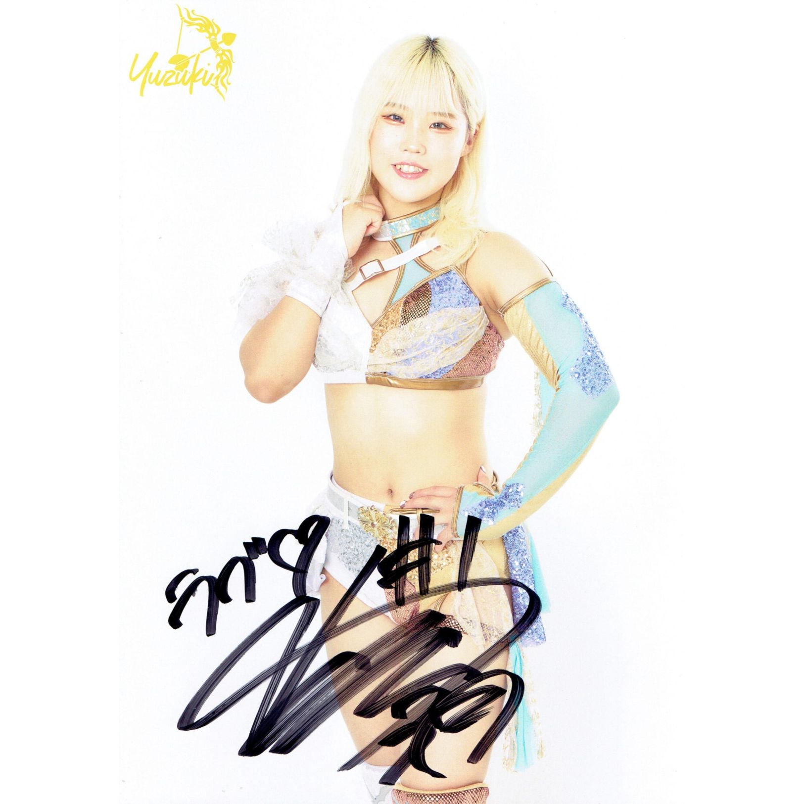 ビクトリア弓月 #1 マリーゴールド ポートレート 直筆サイン入り