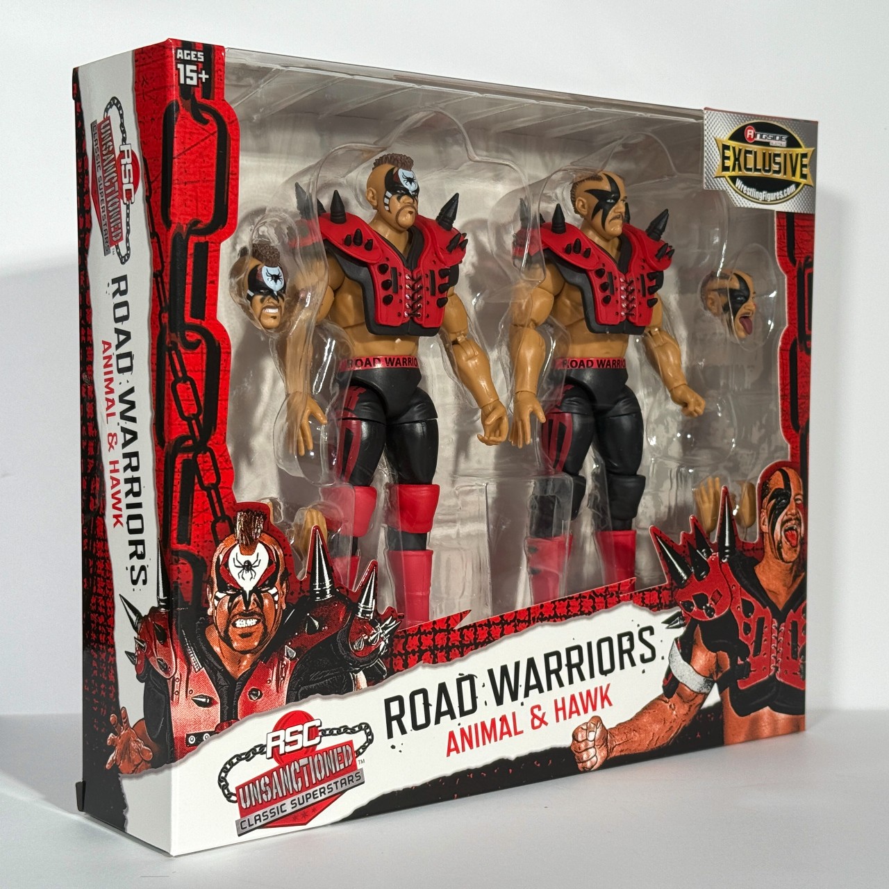 週末限定特価！ プロレス フィギュア ロードウォリアーズ wwe 新日本