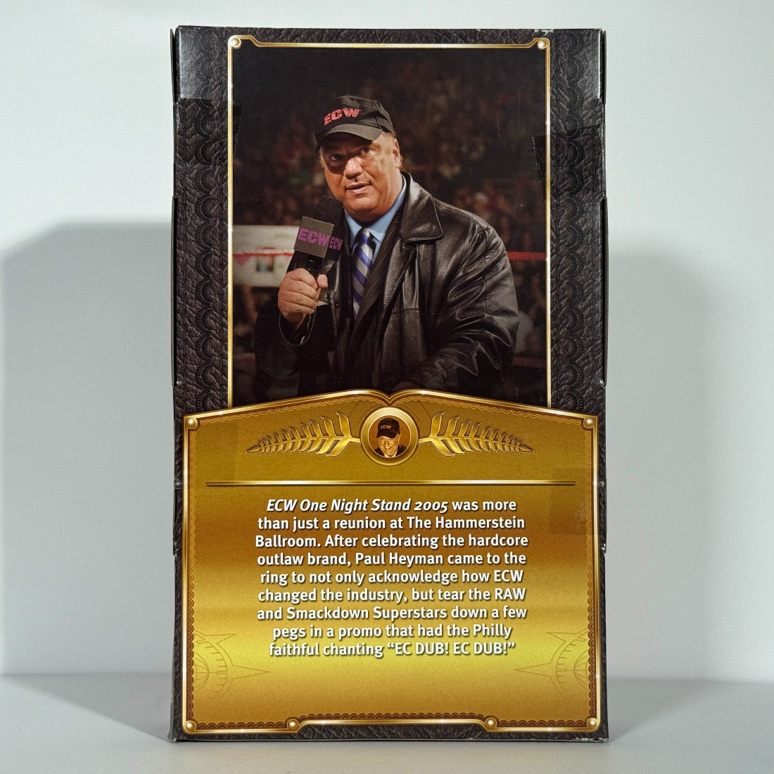 WWE ECW ポール・ヘイマン（ECWバージョン） 未開封 マテル WWE