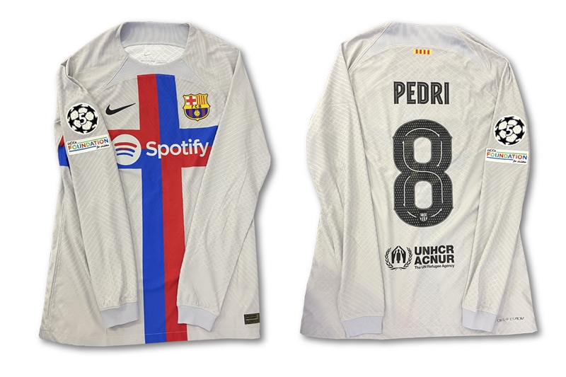 08-09 FCバルセロナ（H）長袖ユニフォーム 背番号10 メッシ 08-09