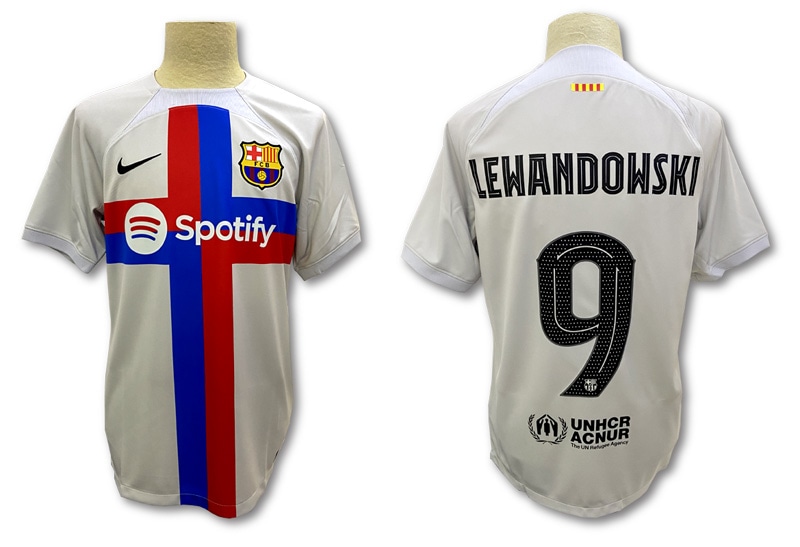 FCバルセロナ 2022-23 サードユニフォーム(CL/EL) 9 LEWANDOWSKI