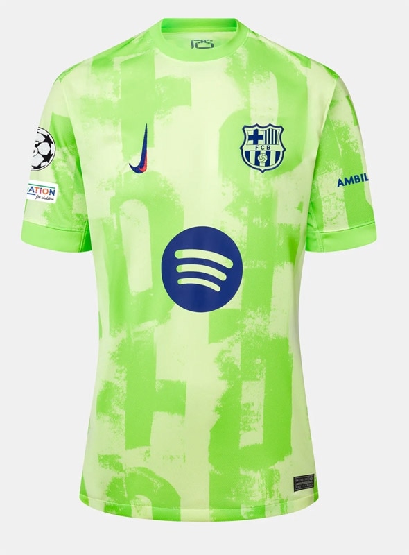 FCバルセロナ 2024-25 サードユニフォーム（CL）