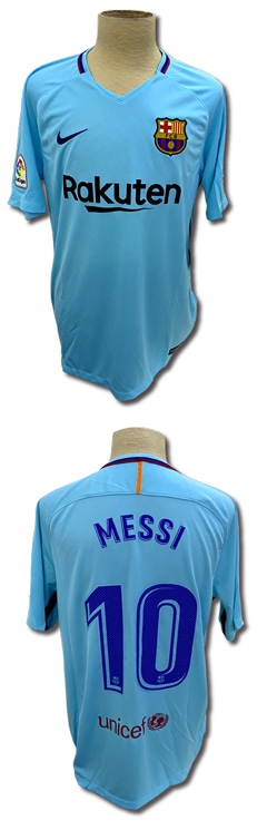 FCバルセロナ 2017-18 アウェイユニフォーム