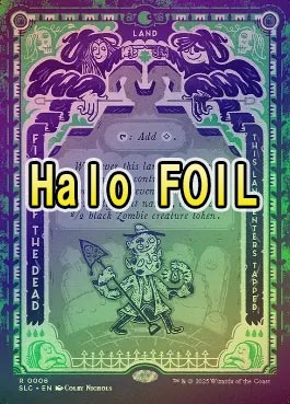 HALO FOIL】【英】死者の原野/Field of the Dead[土地P]【SLC
