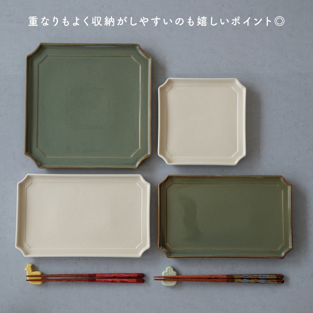 完売】長角皿 まひろ | すべての商品 | 雑貨と食器&ギフト BISQUE