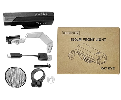 ブロンプトン用フロントライト(Cateye AMPP500) | ブランドで選ぶ