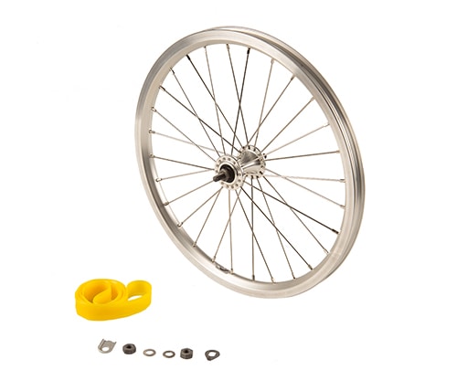 フロントホイール スタンダード シルバー | ブランドで選ぶ,BROMPTON