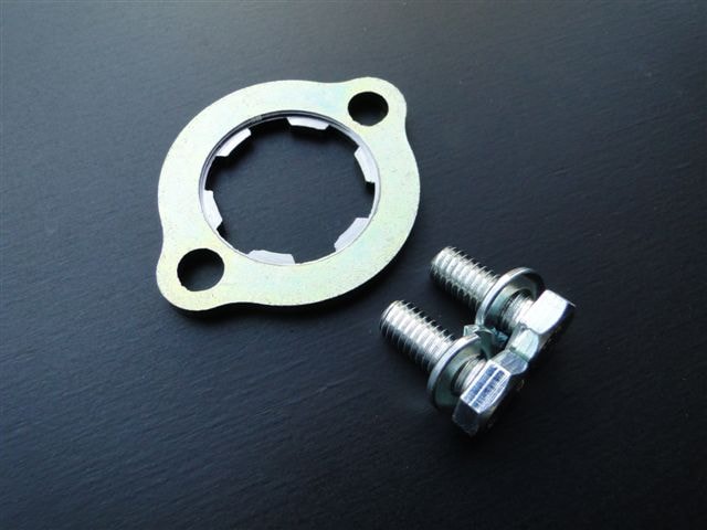 CBX400F 割れないフロントスプロケット取付用フィキシングプレート