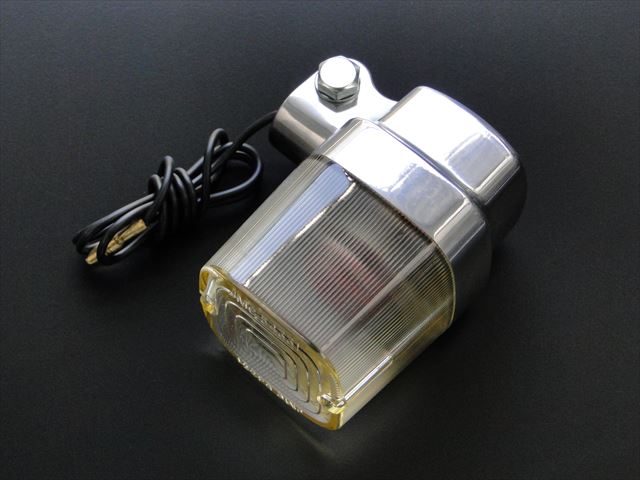 JMC 角型ヨーロピアンウインカー(バフ掛けボデイ) ※黄ばみレンズ☆1個