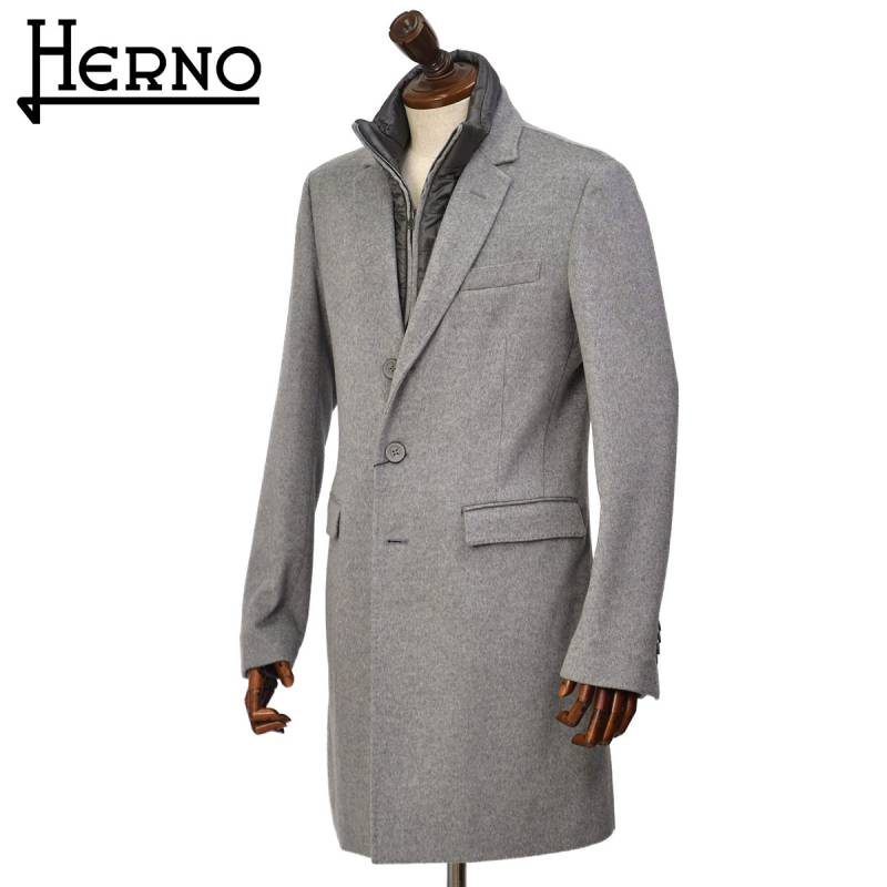 size46,48】HERNO【ヘルノ】チェスターコート CA0091U 38020+12020/C/O